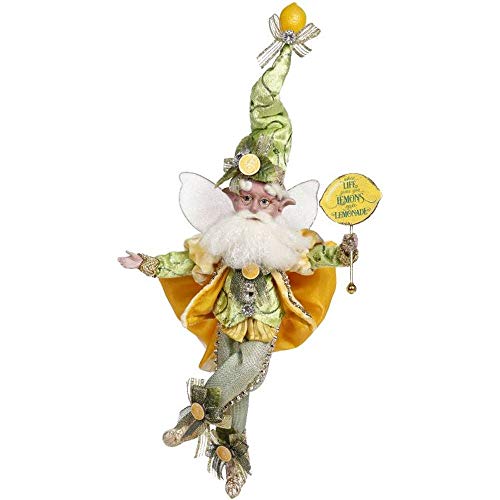 Mark Roberts 2021 Lemon Zest Fairy Figurine, Small, 11 inches Mark Roberts 2021 Lemon Zest Fairy Figurine, Small, 11 inches