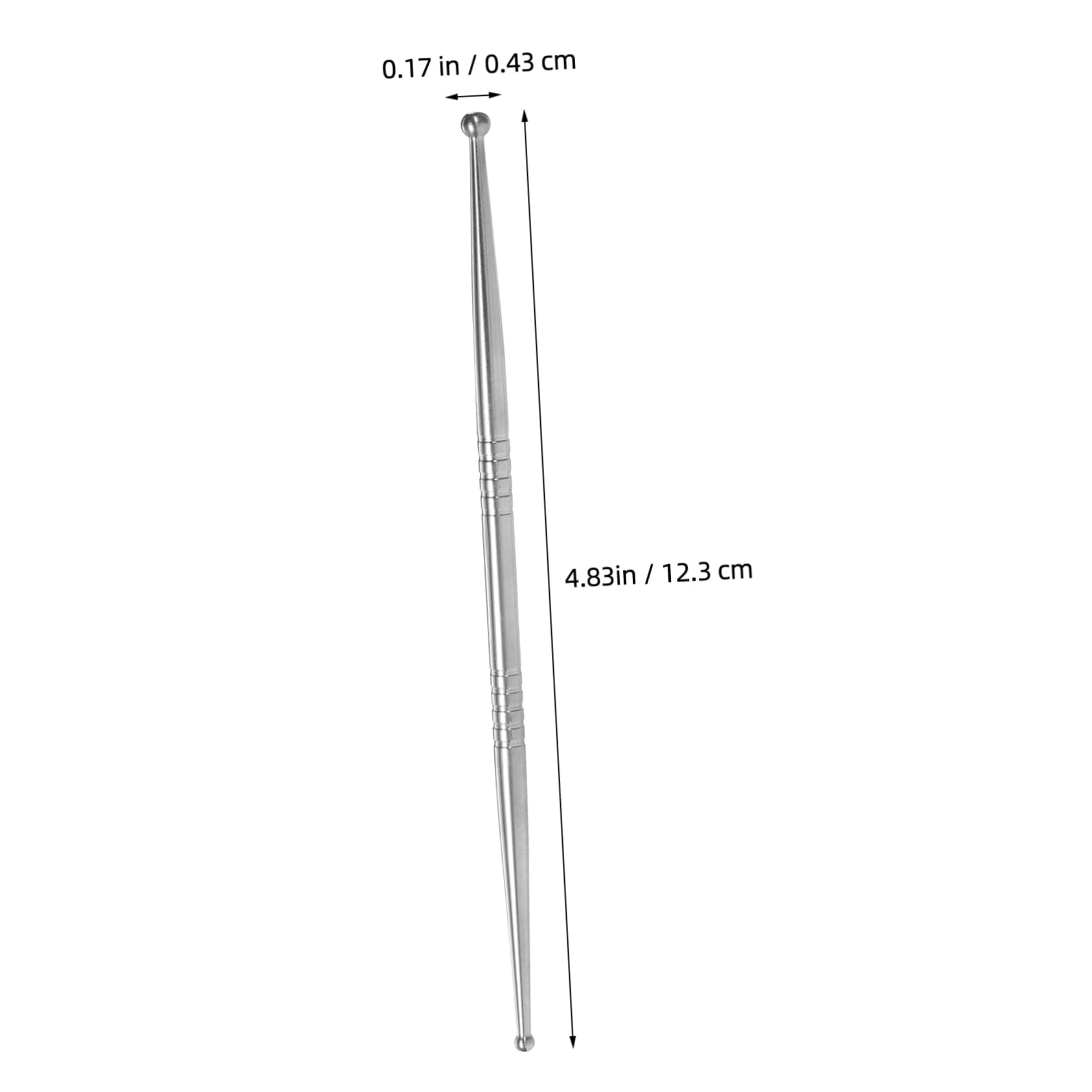 ABOOFAN 3Pcs Stainless Steel Clay Sculpting Tools for Crafting Pottery Carving and Modeling for Clay Projects and Sculptures Clay Tool Kit