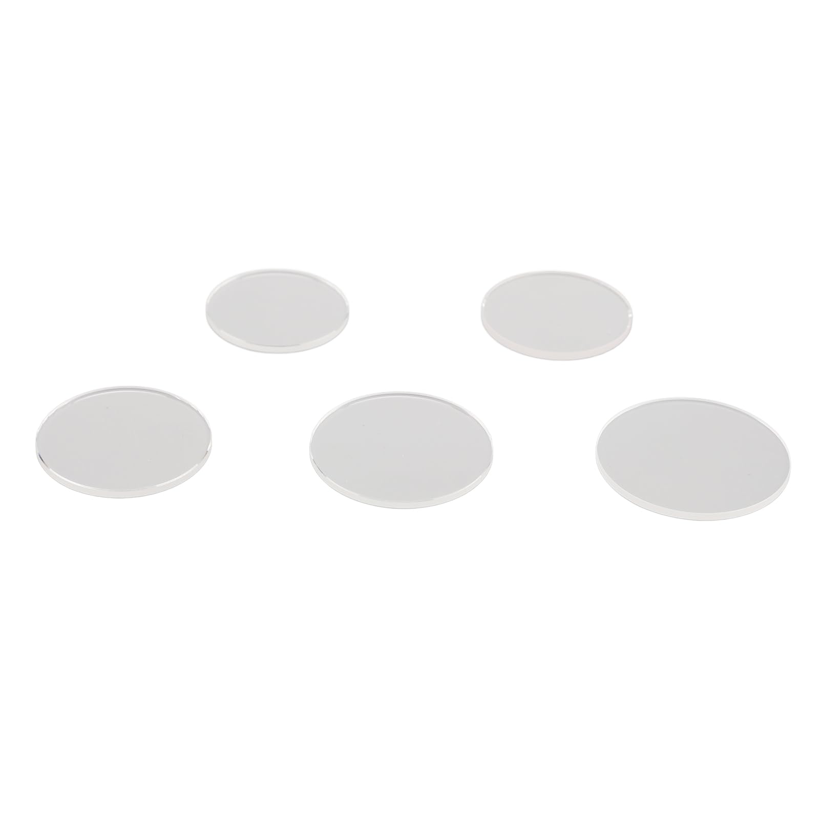 Saphirglas Uhrenobjektiv 33pcs Hohe Transparenz Durable Runde Flache Uhr Spiegel Ersatz für Uhrmacher 24-40mm