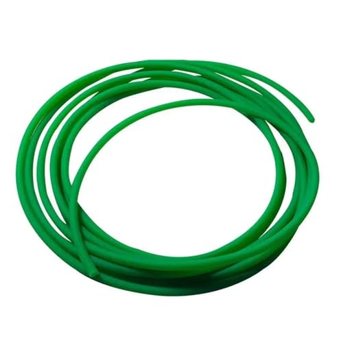 Bandes transporteuses vertes et oranges en cordon thermofusible 2mm