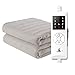 Produktbild VGRASS Manta Eléctrica Doble No Tejida Gris, Doble Cambio Inteligente De Control De Temperatura, Ajuste De 4 Velocidades, Grande 150X 180 Cm