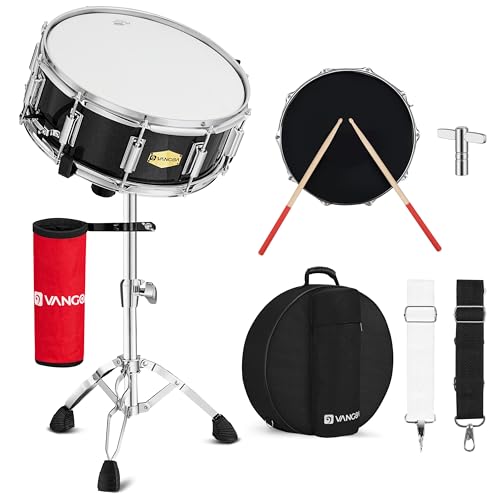 Vangoa 14 Snare Drum Kit with Accessories