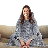 STARLENGET Wearable Weighted Blanket Wighted Sleep Cabin for Adult/Kids, Wearable Heavy Blanket for