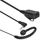 Der Ohrbügel passt perfekt zum Ohr, Ohrstöpsel können nach links und rechts gedreht werden.