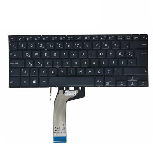 Clavier rétroéclairé ASUS X411 pour portable Vivobook S14 S410 configuration US Anglais
