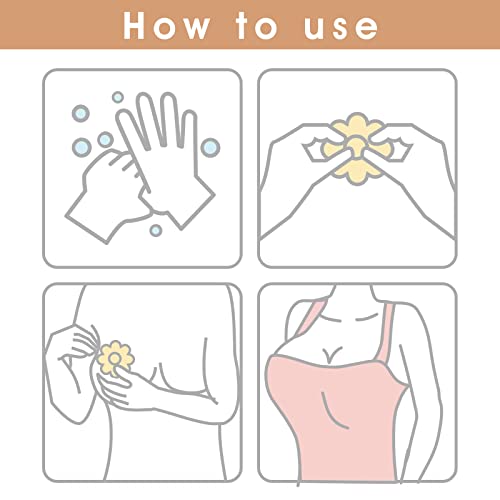 Image of Sibba Nipple Pasties Cover Stickers Petals Shape Skin Breast Boob Lift Nipplecovers Waterproof Swim Sticky Bra Tape Lingerie