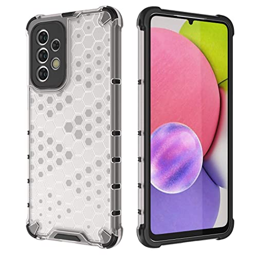 Image of Glasgow Back Case Cover Designed for Samsung Galaxy A33 5G - Transparent