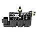 GELUOXI Rear Air Suspension EAS Valve Block Replacement for Land Range Rover Sport 2006-2013/ LR3 2005-2009/ LR4 2010-2016#RVH000095 RVH500050 RVH000055