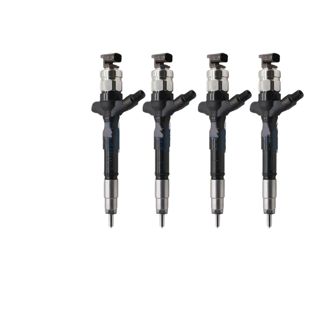 4PCS 23670-0L090 23670-30400 Fuel Injection Systems 23670-09350 23670-39365 Compatible for Toyota Hilux