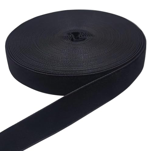 Image of 10 Yards Velvet Ribbon Spool (Black, 5 /8 inch)