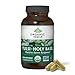 ORGANIC INDIA Tulsi - Holy Basil Supplement - Made with Certified Organic Herbs (Vegetarian Capsules, 180 Count)