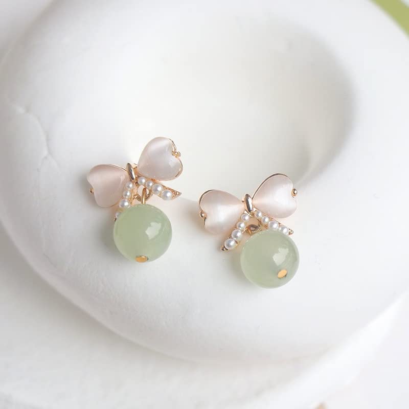 Encuentra reviews de Pendientes jade los más solicitados. 30 AGSTA Pendientes de Jade chapados, Pendientes de Jade Verde for Mujer, Joyas de Jade hipoalergénicas, Pendientes de aro Hechos a Mano for Orejas sensibles