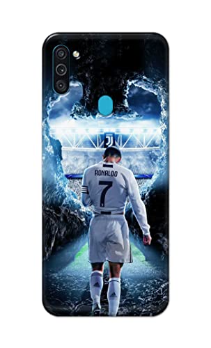 Image of Printed Hard Back Cover Case for Samsung Galaxy M11 | Samsung Galaxy A11 Back Cover (Footbal Legend) -702