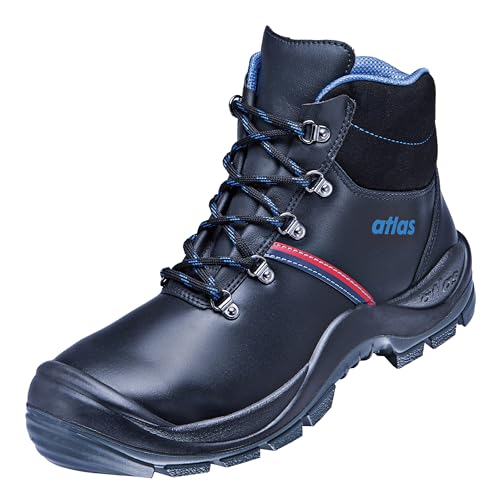 Atlas Anatomic Bau 500, Arbeitsschuh Klasse: EN ISO 20345:2011 S3, Schwarz, 41