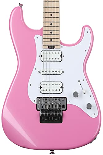 Charvel Pro-Mod So-Cal Style 1 HSH FR M Platinum Pink – Guitare Électrique - Les Beatles, Paul McCartney, John Lennon, RIngo Starr, George Harrison Charvel Pro-Mod So-Cal Style 1 HSH FR M Platinum Pink - Guitare Électrique