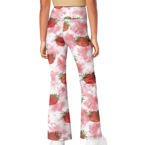 Hawapod Girls Bell Bottom Pants Comfortable High Waisted Stretch Flare Yoga Leggings4