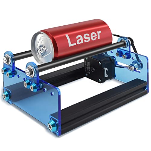 Twotrees Rotationswalze Y Achse Rotationswalze Graviermodul für die Gravur von runden Gegenständen wie Tassen und Dosen, 360° drehbare Gravur, Kompatibel mit den meisten Graviermaschinen Cover