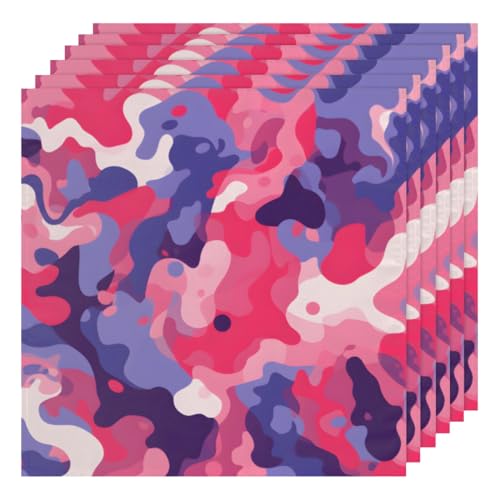 Servilletas de Tela Multicolor Pack 6 50.5 x 50.5 cm miniatura 1