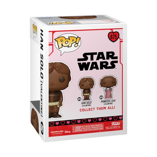 Funko Star Wars Valentines Figurine POP! Han Solo Val Choc 9 cm - vue 4