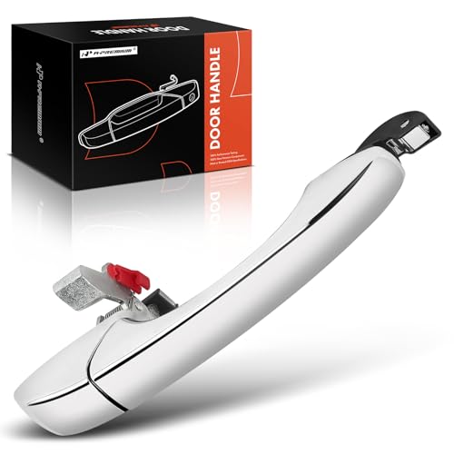A-Premium Front or Rear Passenger Side Exterior Door Handle Compatible with Chrysler 300 2005-2010 & Dodge Magnum 2005-2008, Chrome, Replace# 5065800AG