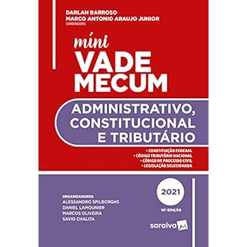 Capa do livro Mini Vade Mecum Administrativo - 10ª Edição 2021