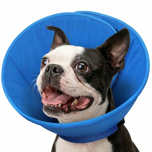 Image of Adjustable Dog Cones, Soft Cone for Dogs to Stop Licking