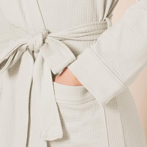 Image of Amazon Essentials Women's Lightweight Waffle Full-Length Bath Robe (Available in Plus Size)
