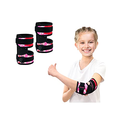 Thumb Sucking Stop for Kids Finger Sucking Thumb Guard Nail Biting Treatment for Kids Stop Biting Nails Prevention Anti Thumb Sucking Finger Hand Stopper for Toddlers Elbow Immobilizer Brace (2PCS)