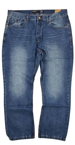 Men’s 100% Cotton Denim Jeans – Baggy W32 & Loose Fit W42 – Only 2 Pieces – Heavyweight Casual2