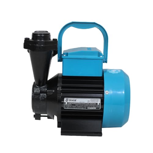Image of Silver Pumps Navraj Plus 100|1hp Water Pump|Anti jam Winding|Pure Copper Winding|2 Years Warranty