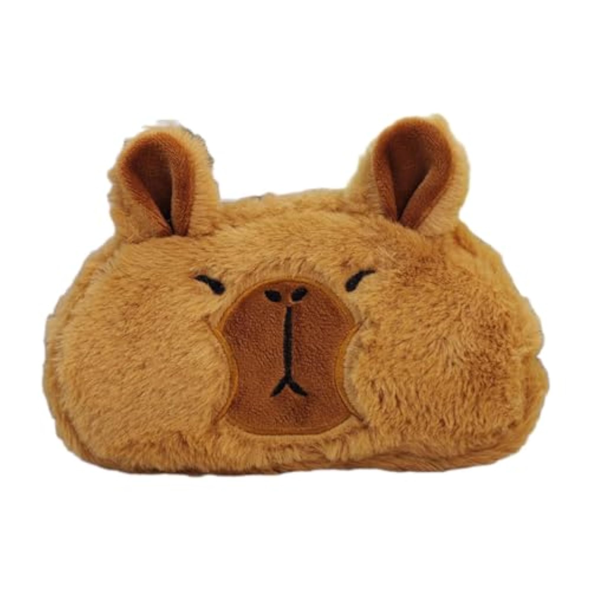 Capybara Cartoon Pencil Pouch for Kids, Fun Design