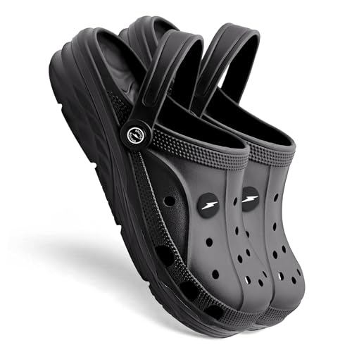 Image of BRUTON Men's Lightweight EVA Slippers | Soft Cushioned Slip-On Clogs | Comfortable Indoor & Outdoor Casual Footwear