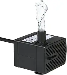 Motor Bomba Submersa 180L/h Bivolt Bombinha Para Fonte De Água Aquário