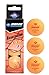 Schildkröt 3-Stern Avantgarde Tischtennis-Ball, 3er Box, orange