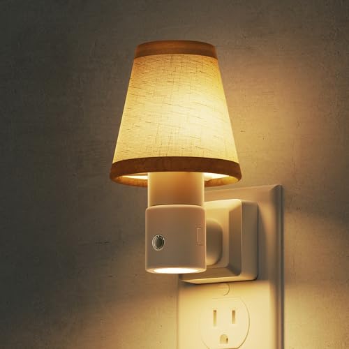 Image of L LOHAS LED Night Lights Plug into Wall, Plug in Night Light Dimmable 100LM