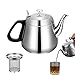 hervidor de agua de acero inoxidable de 1,5 l Imagen de hervidor de agua de acero inoxidable de 1,5 l