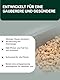 Vielschichtig Antibacterial Katzenstreu Pellets aus Weißes Zedernholz | 100% Pflanzliche Katzenstreu Staubfrei mit Maximaler Saugkraft | 7L
