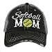 Softball Mom Sports Women's Trucker Cap Hat by Katydid