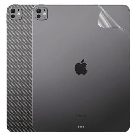 For iPad Pro 2024 13-inch Back Screen Protector Ultra Thin Glossy Protective Film-2 Packs-High Definiton High Transparency Cover