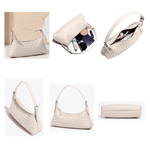 Image of Handbags Shoulder Bags for Women Small Bags Women's Woven Tote Bag Crossbody Handbag Travel Hand Bag Purse Hobo