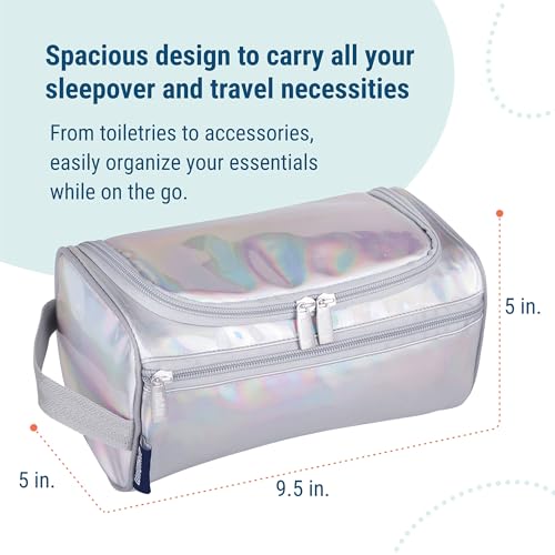 Image of Wildkin Toiletry Bag for Boys and Girls, Ideal for School, Weekend, or Overnight Travel