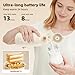 Portable Milk Warmer for Travel 17oz Large Capacity Baby Milk Warmer Fast Heating for Breast Milk Formula Water with Fast Charger for Car Airplane On The Go