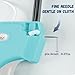 Stitch Gun for Clothing, Modo Home Fine Stitch Gun Kit, 1 Stitch Quick Clothing Fixer with 6 Micro Needles and 5000 Micro Fasteners(2500 Black & 2500 White), Sewing Gun Blue