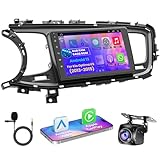 4G+64G Car Stereo for KIA Optima K5 2013 2014 2015, 9 Inch Android 13 Touch Screen Optima Radio with Wireless CarPlay, Android Auto, GPS Navi, 5G WiFi, Bluetooth 5.2, HD Rear Camera, SWC,FM Radio