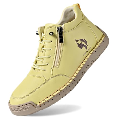 Chaussures de course classiques femme imperméables et cousues à la main