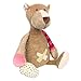 SIGIKID 38367 Bär Patchwork Sweety Mädchen und Jungen Kuscheltier empfohlen ab Geburt mehrfarbig