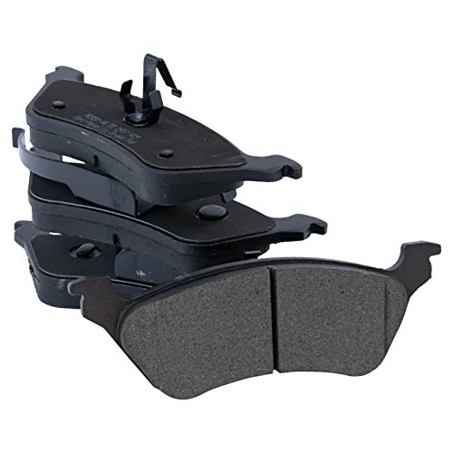TRQ Rear Semi Metallic Brake Pad and Rotor Set Compatible with 2001-2007 Chrysler Town and Country 2001-2007 Dodge Caravan 2001-2007 Dodge Grand Caravan by TRQ - Image 6
