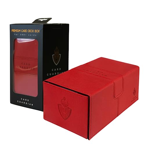 ✔ COMPATIBILITÀ - La scatola per carte è completamente compatibile con la conservazione della maggior parte delle carte, inclusi le carte Yugioh, il TCG Pokemon, il mazzo da comandante di Magic: The Gathering, le carte da gioco di One Piece e Weiss Schwarz.