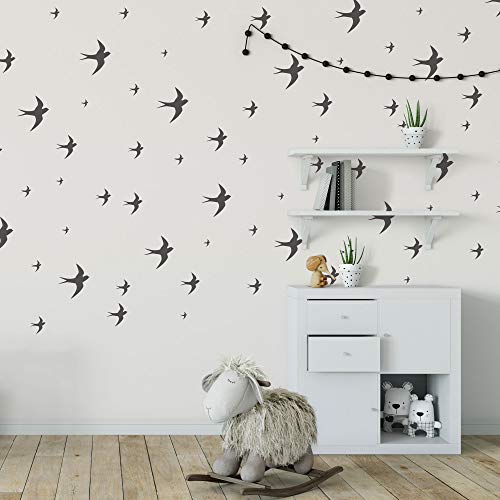 NAKLEO 5 pezzi riutilizzabili stencil di plastica