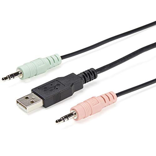 Image of StarTech 2-Port DisplayPort KVM, 4K 60Hz DP 1.2, USB Powered, 4ft Cables